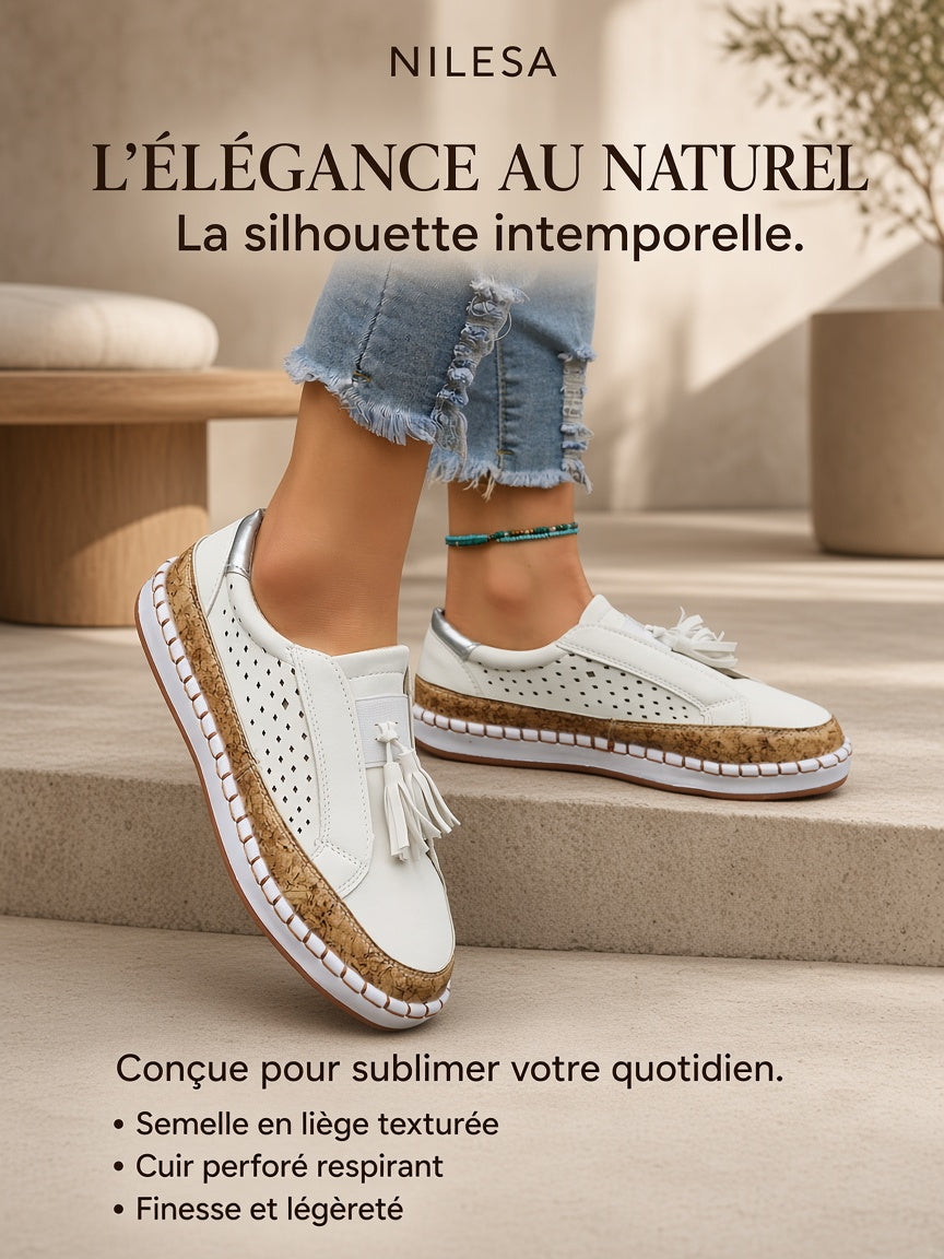 Mocassins à Pompons pour Femme – Élégance Décontractée & Raffinée