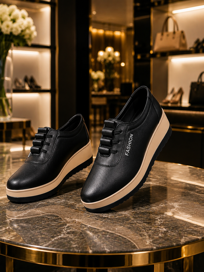 Chaussures compensées femme – Élégance moderne et confort au quotidien