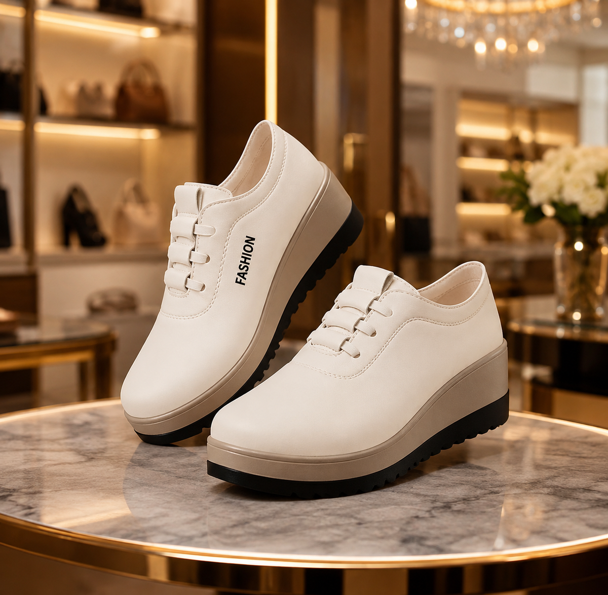 Chaussures compensées femme – Élégance moderne et confort au quotidien