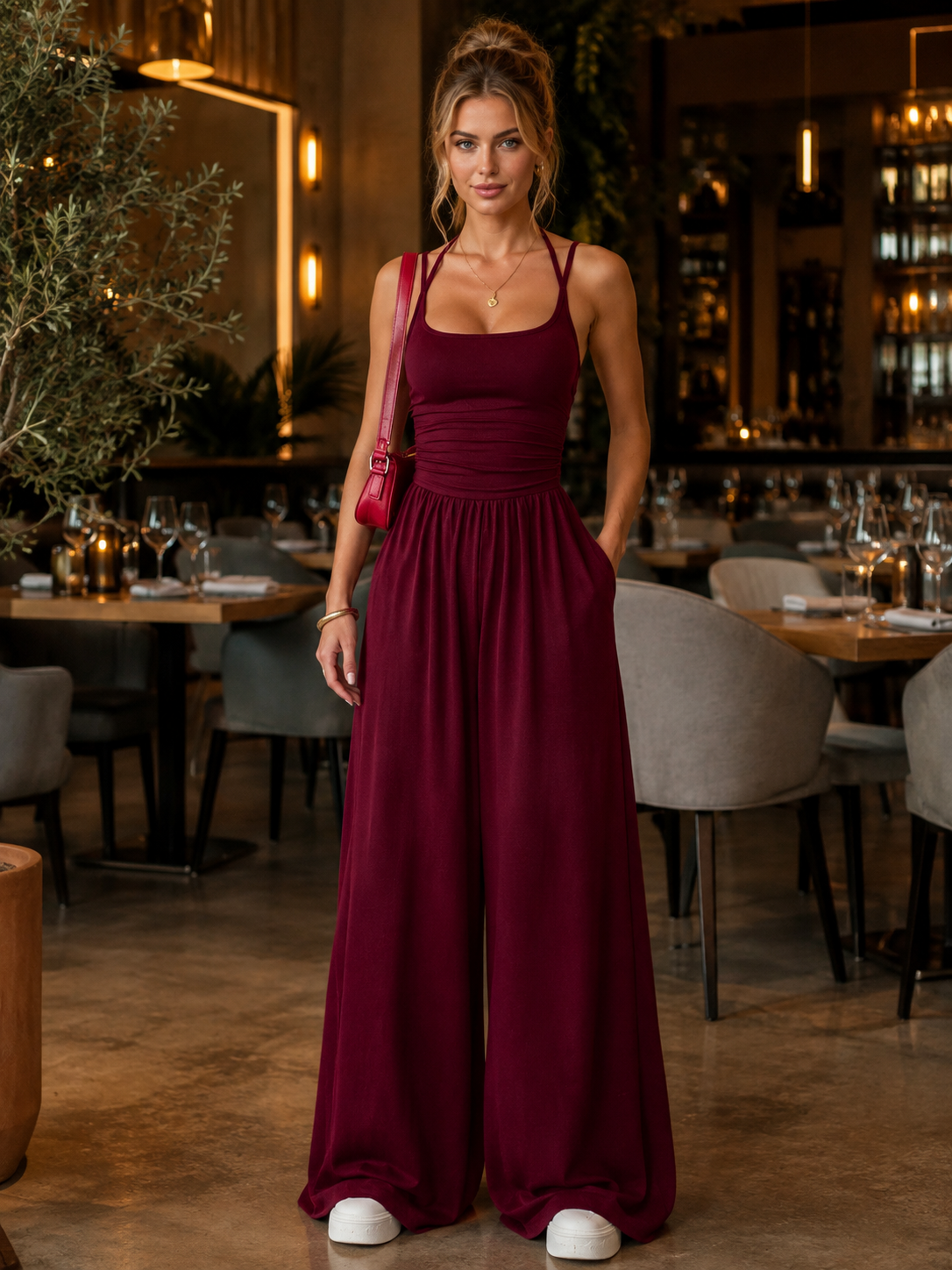 Combinaison Femme Élégante & Confortable – Coupe Fluide
