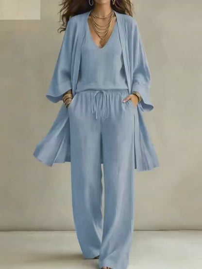 Ensemble Élégance Intemporelle – 3 Pièces Femme